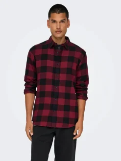 Only & Sons Ruudullinen Kauluspaita>Only and Sons Hot