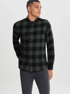 Only & Sons Ruudullinen Kauluspaita>Only and Sons Sale