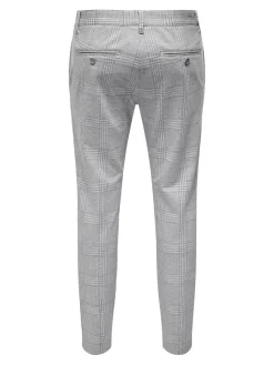 chinokset, MARK PANT 7129 CHECK>Only and Sons