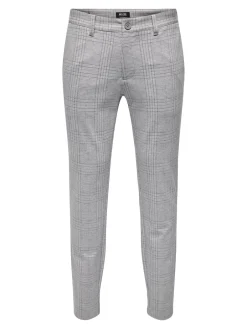 chinokset, MARK PANT 7130 CHECK>Only and Sons Hot