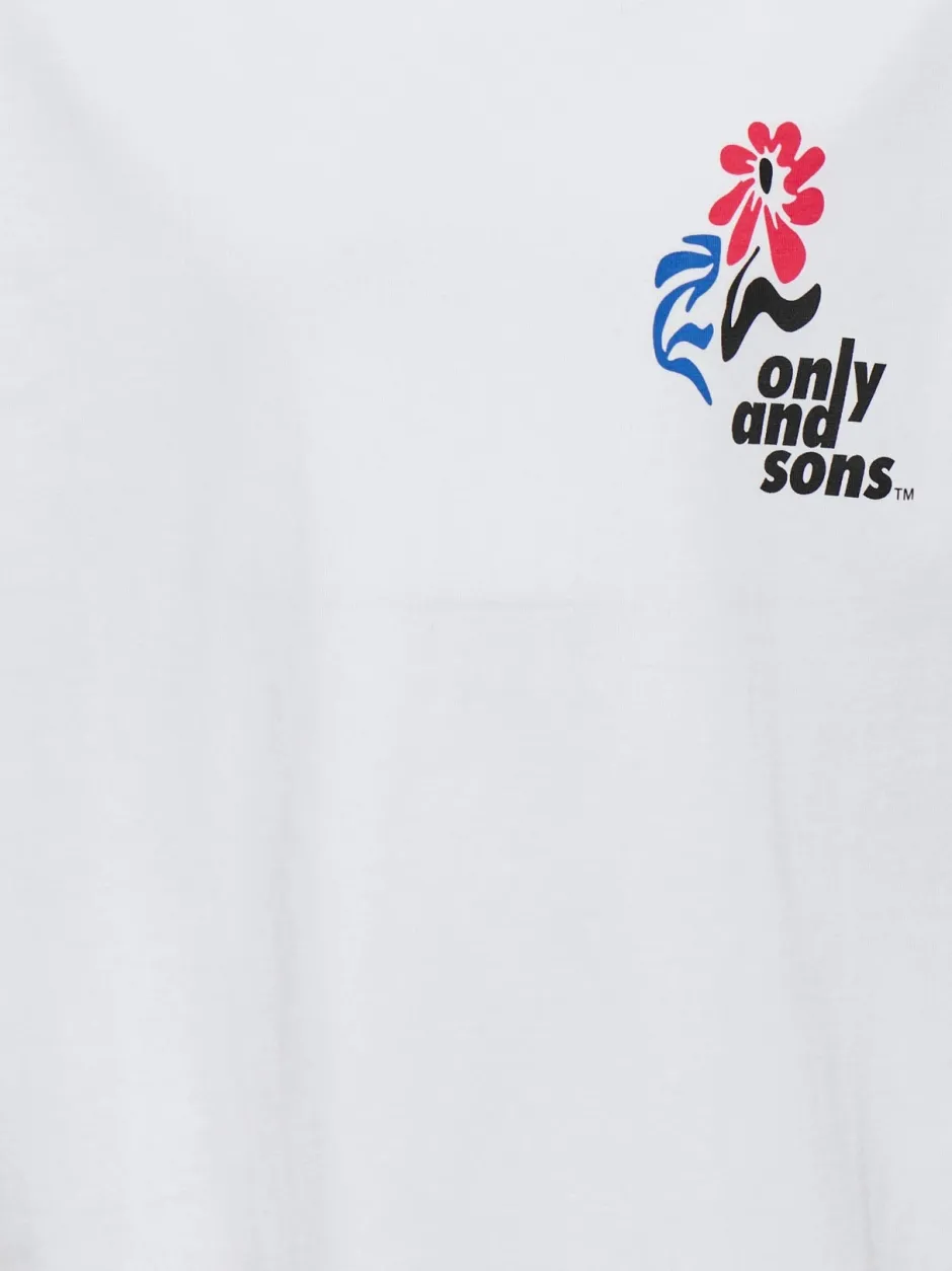 lasten t-paita OSJFRED Laurent Flow,>Only and Sons Junior