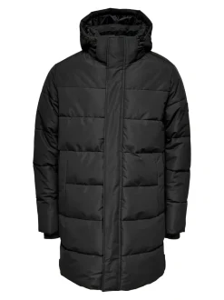 toppatakki, OSJCARL LIFE LONG QUILTED COAT>Only and Sons Junior Clearance
