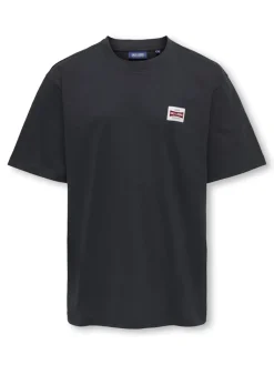 t-paita, OSJFRED LIFE RLX SS LABEL TEE>Only and Sons Junior Online