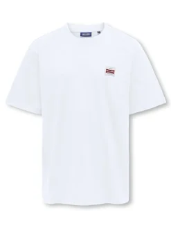 t-paita, OSJFRED LIFE RLX SS LABEL TEE>Only and Sons Junior New