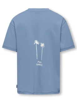 t-paita, OSJMENES LOOSE SS O-NECK T-SHIRT>Only and Sons Junior Hot