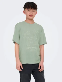 t-paita, OSJMILON SS OVERSIZE O-NECK T-SHIRT>Only and Sons Junior Discount
