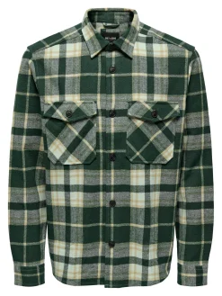 kauluspaita, ONSMILO OVR CHECK LS SHIRT><noscript><img width=