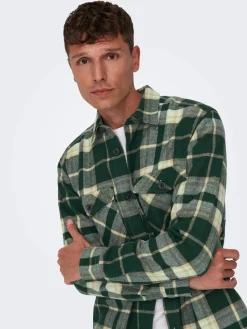 kauluspaita, ONSMILO OVR CHECK LS SHIRT><noscript><img width=