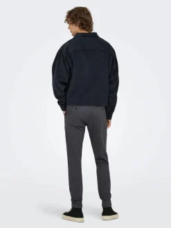 miesten chinot, MARK SLIM CHECK 020960 PANT>Only and Sons Clearance