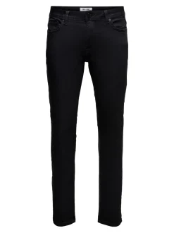 Miesten Farkut LOOM BLACK>Only and Sons Hot