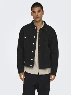 miesten farkkutakki, JUST BOX DNM JACKET>Only and Sons Best