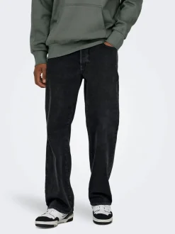 miesten farkut, FADE LOOSE ONE WB>Only and Sons New