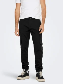 miesten housut, ONSCAM STAGE CARGO CUFF>Only and Sons New