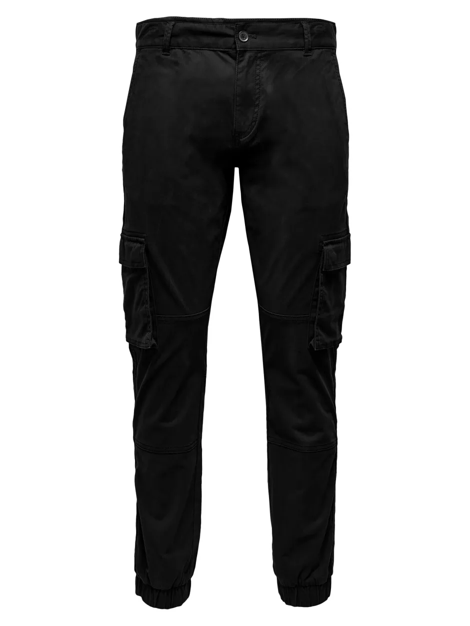 miesten housut, ONSCAM STAGE CARGO CUFF>Only and Sons New