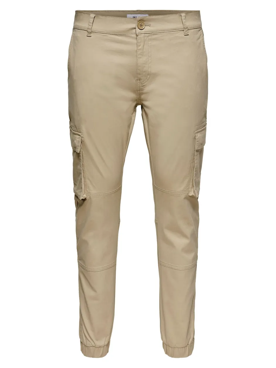 miesten housut, ONSCAM STAGE CARGO CUFF>Only and Sons Hot