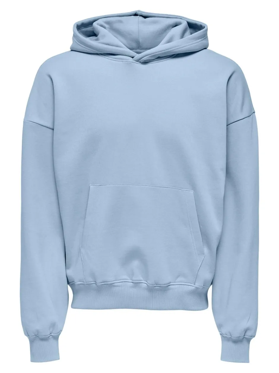 miesten huppari, TURNER LIFE VTG HOODIE SWEAT>Only and Sons Clearance