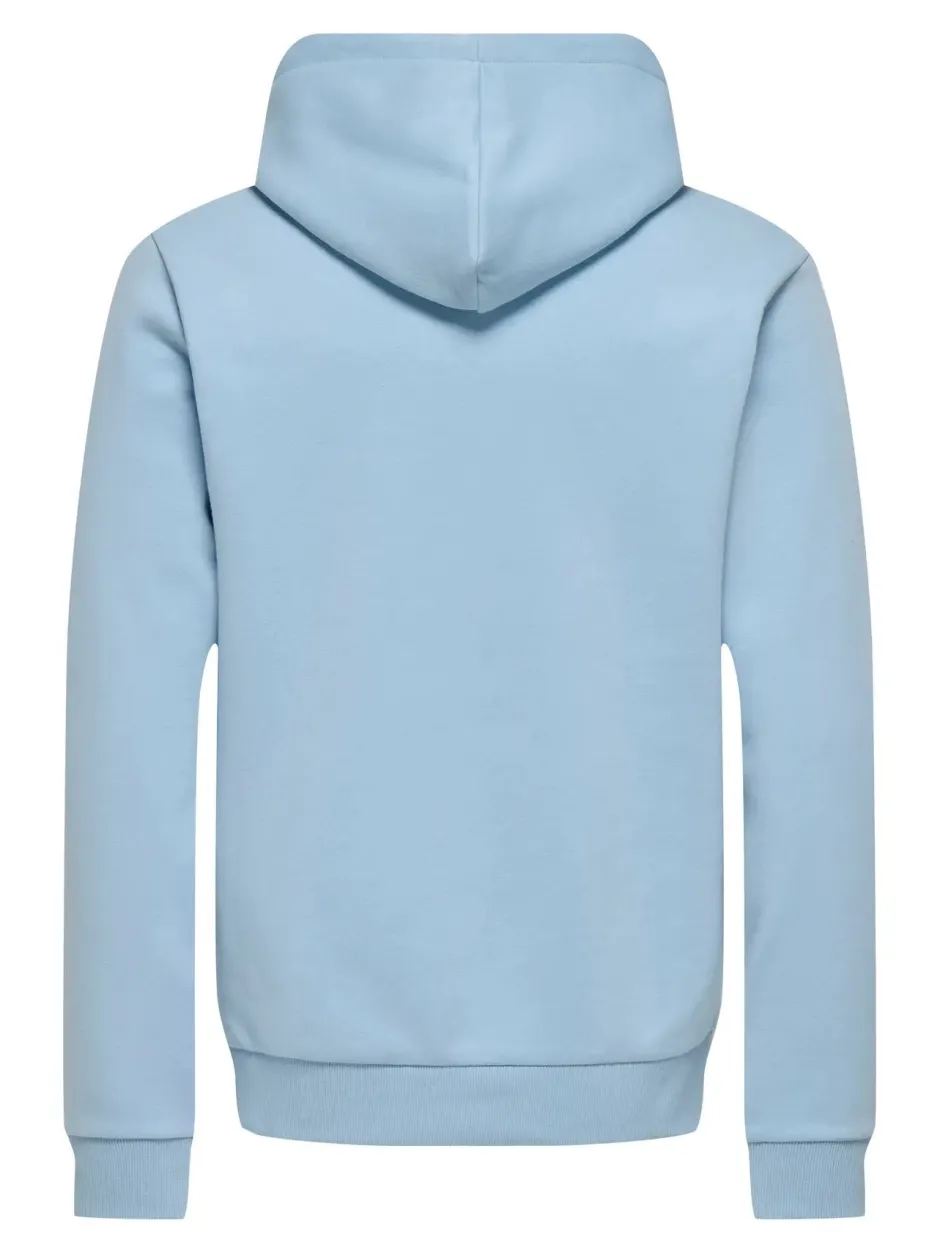 miesten huppari ONSCERES Hoodie Sweat, vaaleansininen>Only and Sons Clearance