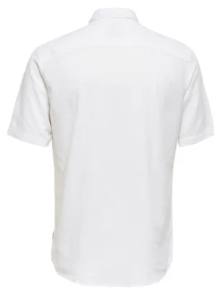 Miesten Kauluspaita ONSCAIDEN SS SOLID LINEN><noscript><img width=