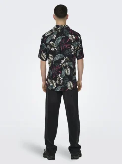 miesten kauluspaita, WAYNE LIFE VISCOSE SHIRT><noscript><img width=