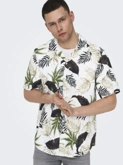 miesten kauluspaita, WAYNE LIFE VISCOSE SHIRT><noscript><img width=