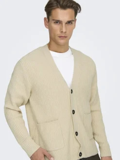 miesten neuletakki ONSFRAME RLX CARDIGAN KNIT,>Only and Sons Outlet