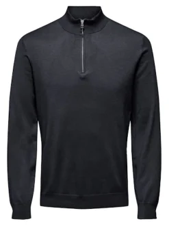 Miesten Neulepusero, PHIL WYLER REG HALF ZIP><noscript><img width=