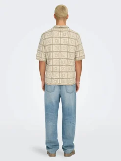 miesten paita, BART RLX SS SHIRT KNIT>Only and Sons Best