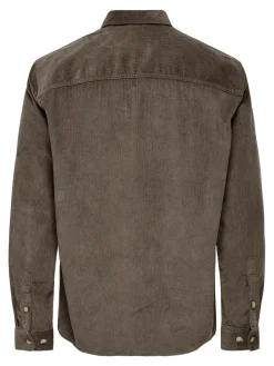 miesten paita ONSALP RLX 2PKT WASHD CORD LS SHIRT NOOS,><noscript><img width=