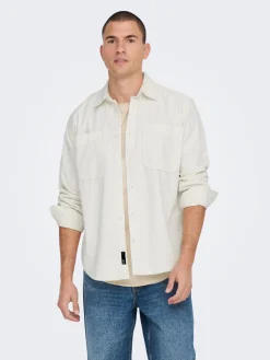 Miesten Paita, ALP RELAXED WASH CORD NOS>Only and Sons Discount