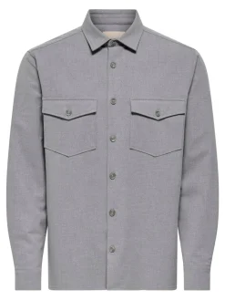 miesten paitatakki ONSVENUS REG OVERSHIRT NOOS,>Only and Sons Hot