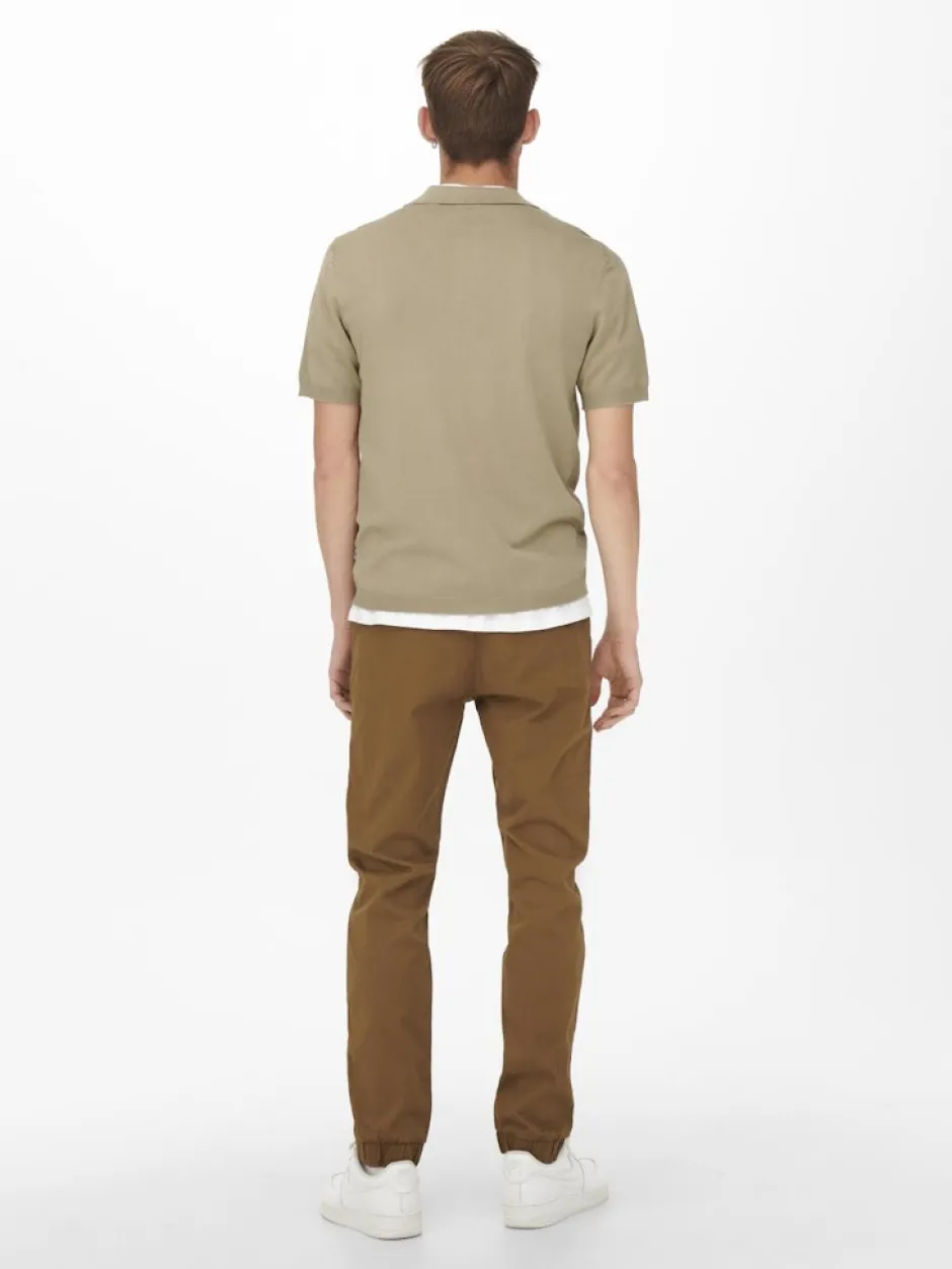 miesten pikeepaita, WYLER LIFE POLO KNIT>Only and Sons New