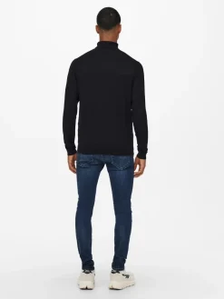 Miesten Pooloneule, Wyler Life Roll Neck Nos>Only and Sons Outlet