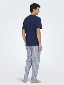 miesten pyjamasetti ONSBILLIE PANT LOUNGE GIFTBOX,><noscript><img width=
