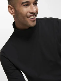 miesten roll neck ONSMICHAN LS ROLLNECK, musta><noscript><img width=
