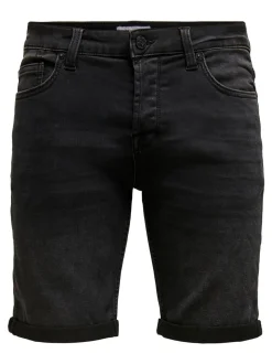 Miesten Shortsit PLY LIFE REG BLK JOG>Only and Sons Hot