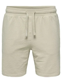 miesten shortsit, K KIAN REG SEERSUCKER SHORTS>Only and Sons Discount