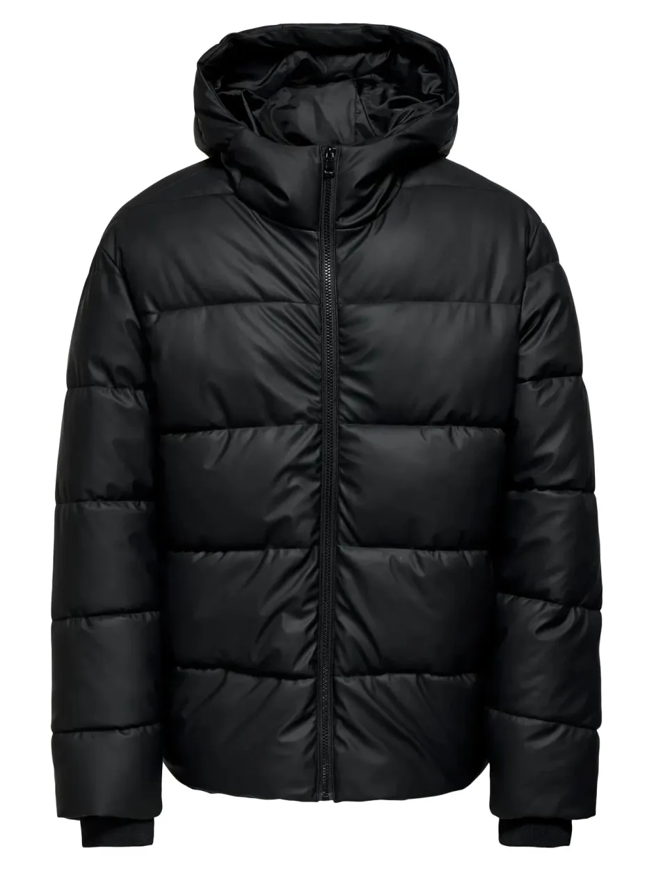 miesten takit ONSMICHAEL WATER REP. PUFFER OTW, musta>Only and Sons Discount