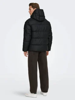 miesten takit ONSMICHAEL WATER REP. PUFFER OTW, musta><noscript><img width=