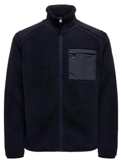 Miesten Teddytakki, DALLAS SHERPA JACKET>Only and Sons Discount