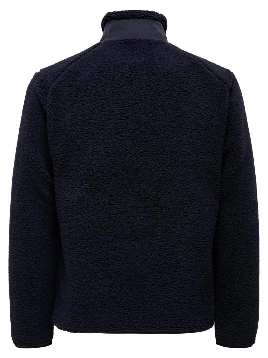 Miesten Teddytakki, DALLAS SHERPA JACKET>Only and Sons Discount