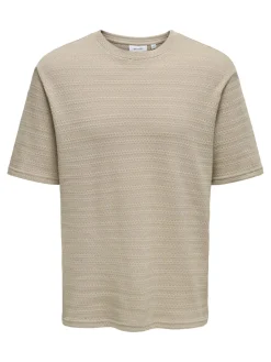 miesten t-paita, GIVO REG 12 SS CREW KNIT><noscript><img width=