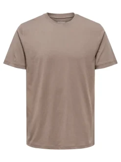 miesten t-paita ONSMAX LIFE SS STITCH TEE NOOS, Falcon melange><noscript><img width=