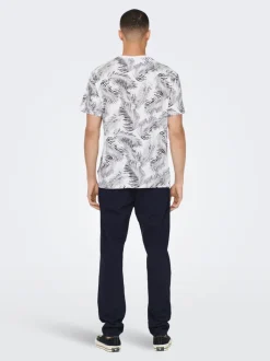 t-paita, PERRY REG LEAF>Only and Sons Outlet