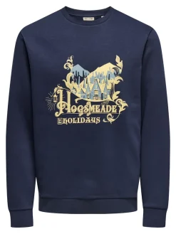 Xmas Reg Crew HP,>Only and Sons Online