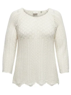 naisten neule, CARNOLA LIFE 3/4 PULLOVER KNT><noscript><img width=
