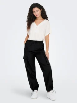 housut, ONLCASHI CARGO PANT WVN>Only Hot