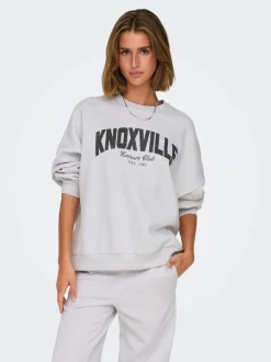 Naisten Collegepusero, ONLDEBORAH L/S CLUB O-NECK>Only Best