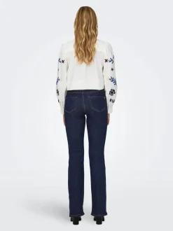 Naisten Farkut, FLARED RINSE DNM>Only New