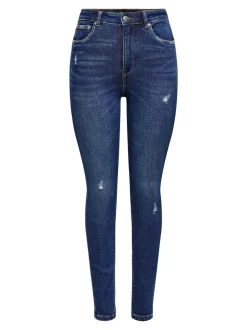 , Naisten Farkut, Mila Life Hw Sk Ank Bj374 Noos Indigo><noscript><img width=