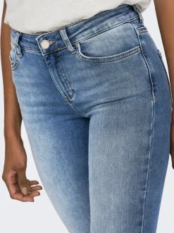 naisten farkut ONLBLUSH MID FLARED DNM TAI467 NOOS, indigo><noscript><img width=